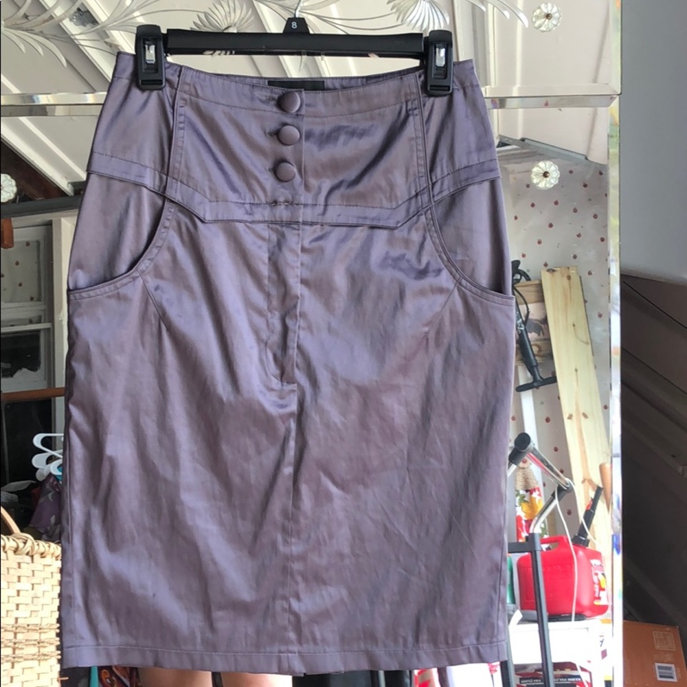 Gray skirt